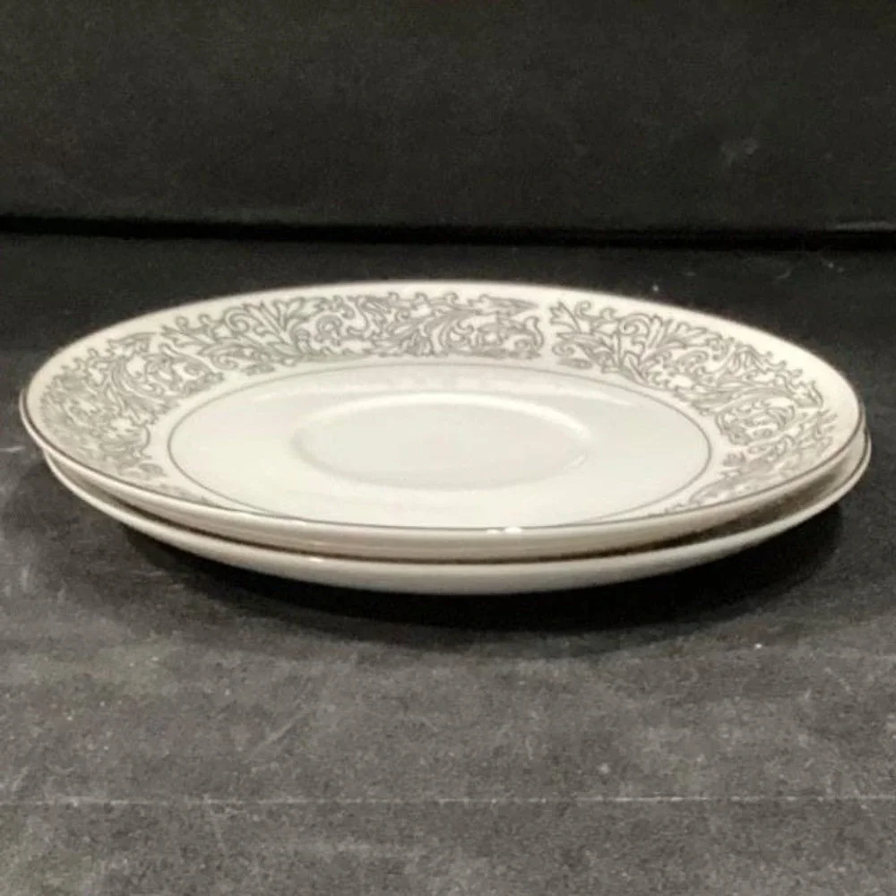 Brookwood Porcelain by Interpace Corporation‎ M2001 Santiago 2 Cups & Saucers